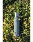 Stanley Classic Legendary Thermal 1L Flask (Hammertone Green) flowers