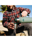 Stanley Classic Legendary Thermal 1L Flask (Matte Black Pebble) more pouring