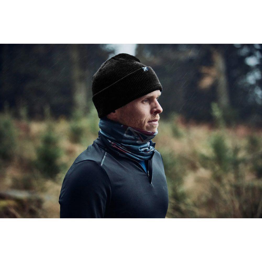 Extremities (by Terra Nova) Contour Waterproof Beanie (Black) hat on