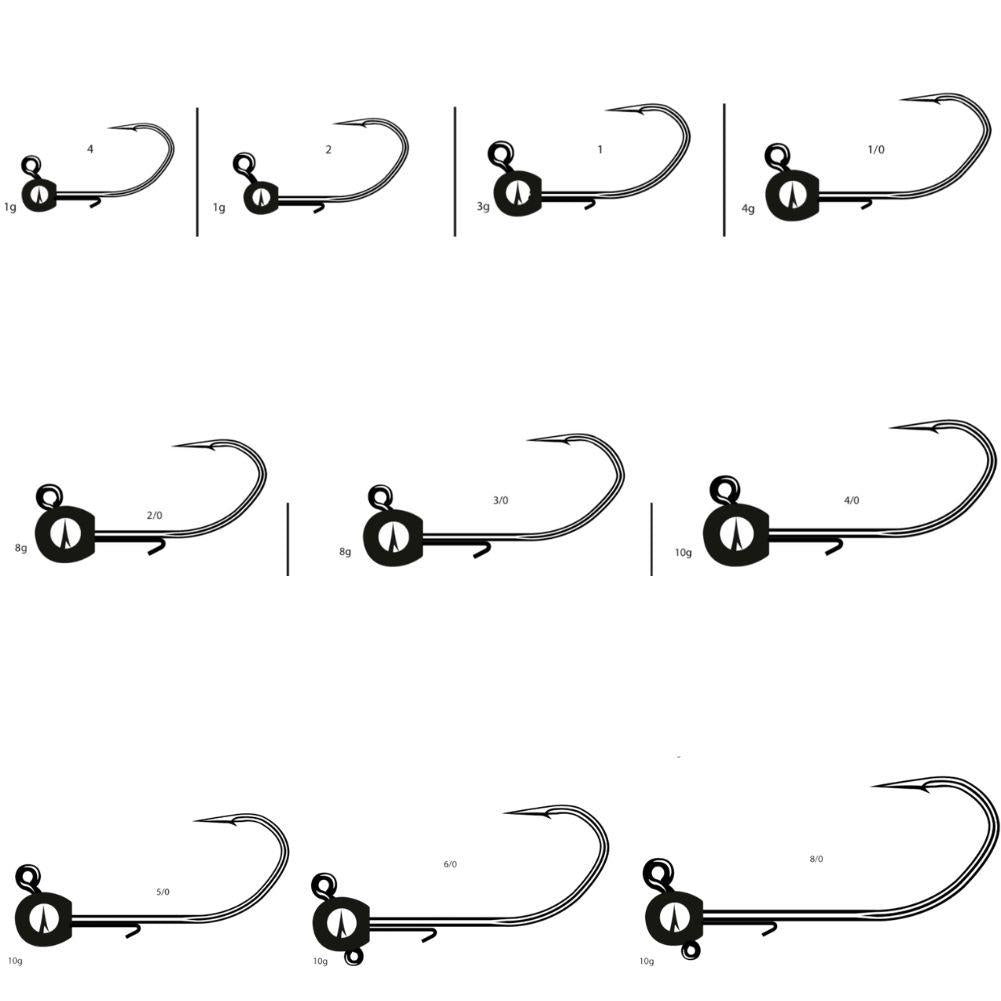 VMC 7157 Bullet Fishing Jig Head