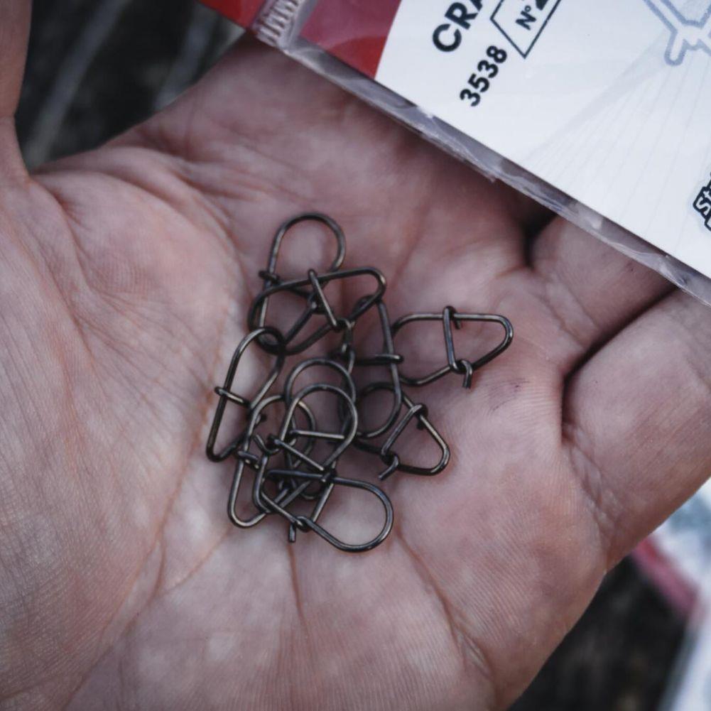 VMC 3538BN Crank Bait Snap Fishing Clip Sizes