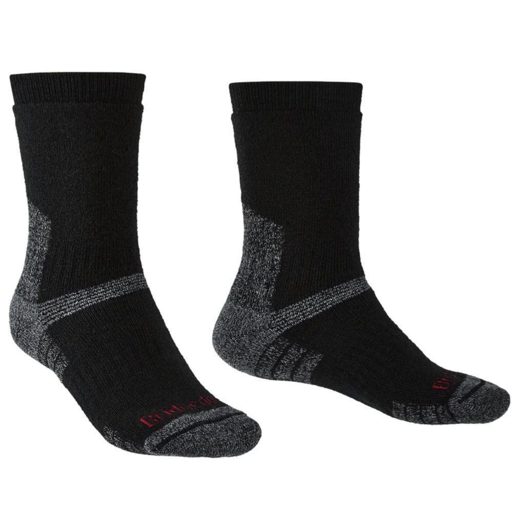 Bridgedale Explorer Heavyweight Merino Performance Boot Socks (Black)