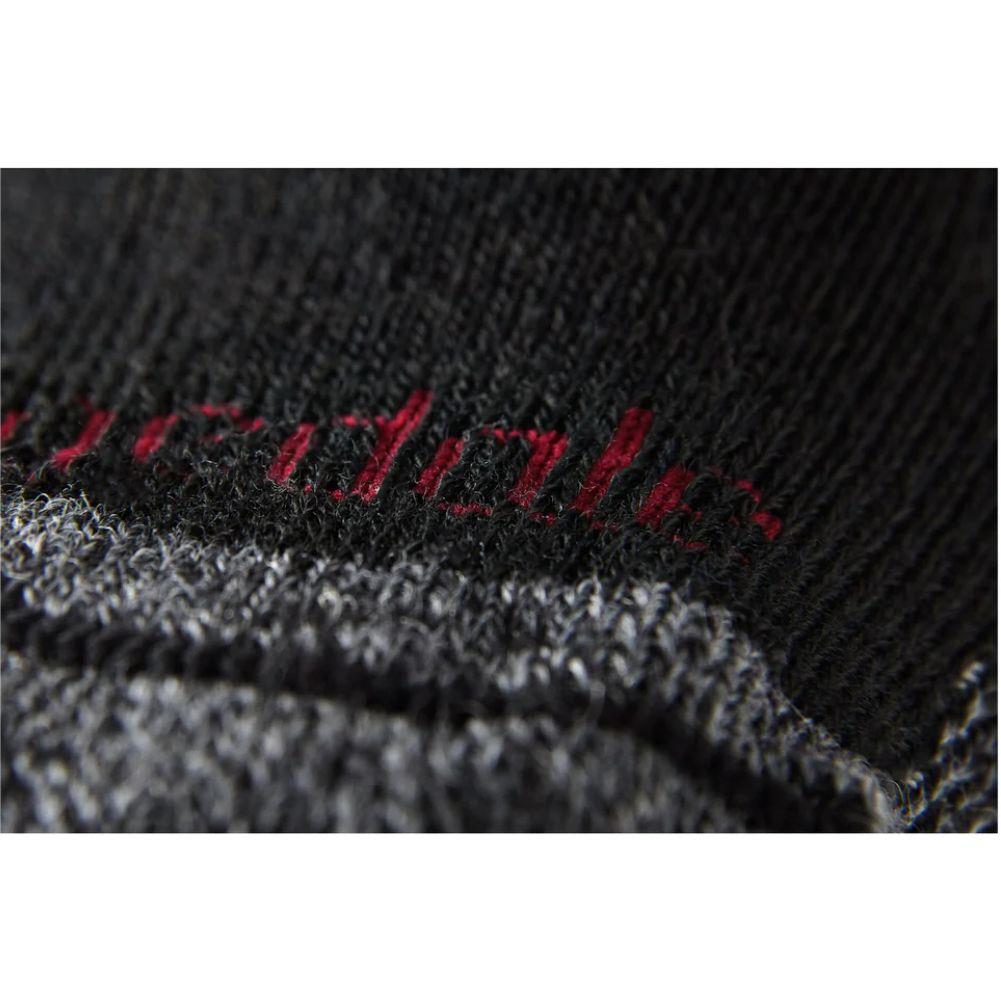 Bridgedale Explorer Heavyweight Merino Performance Boot Socks (Black) close up