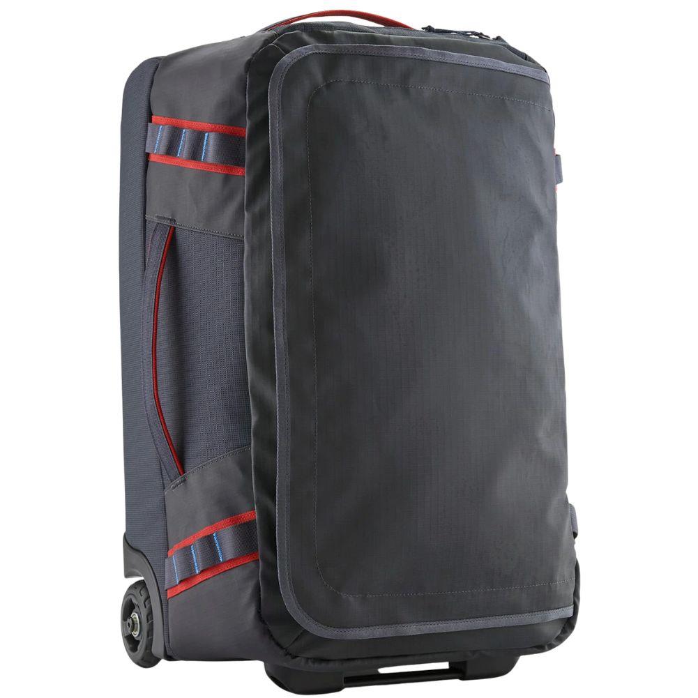 Patagonia Black Hole Wheeled Duffel 40L (Smolder Blue w/Amanita Red)