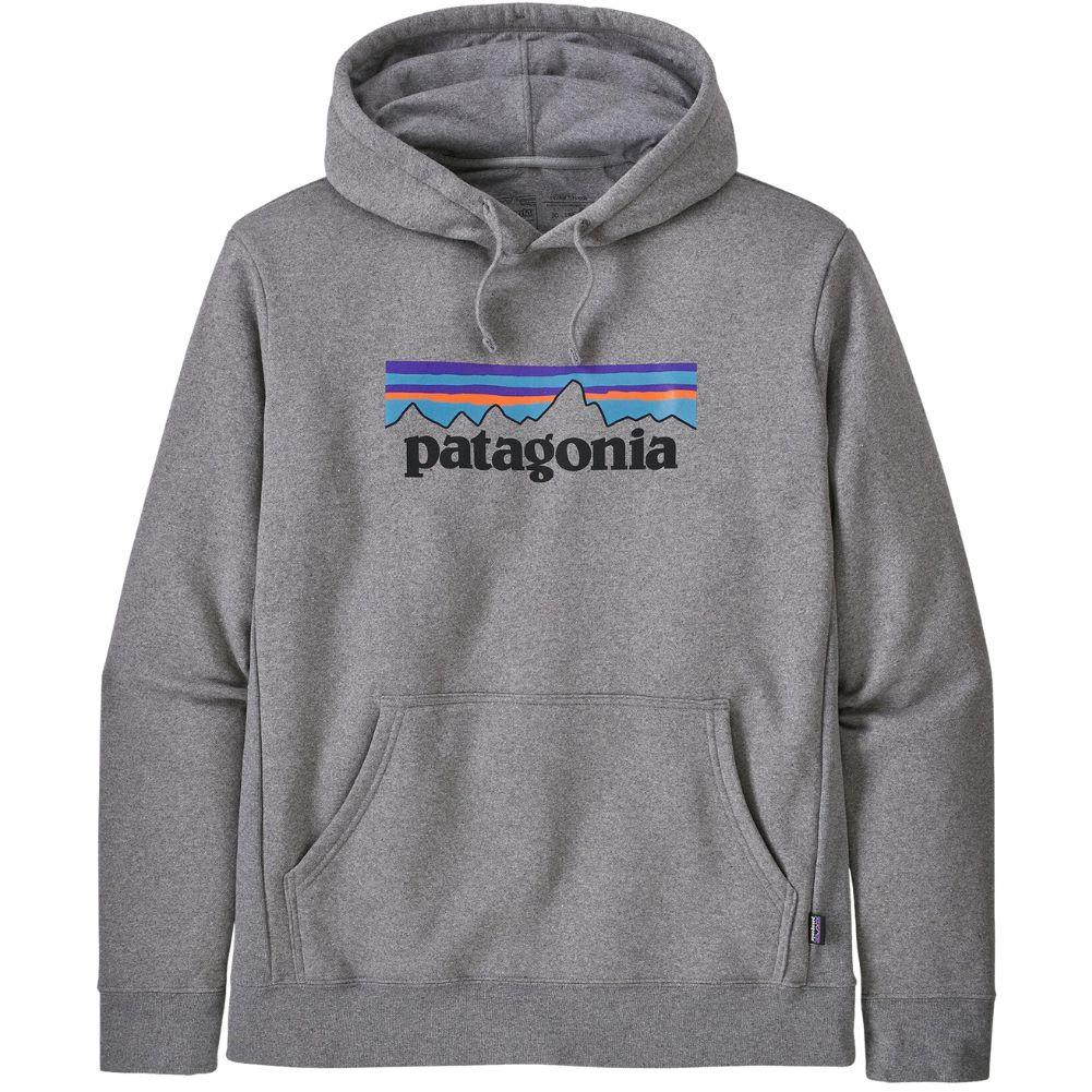 Patagonia P-6 Logo Uprisal Hoody (Gravel Heather)