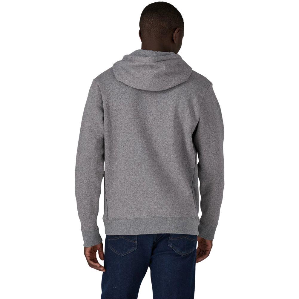 Patagonia P-6 Logo Uprisal Hoody (Gravel Heather) back