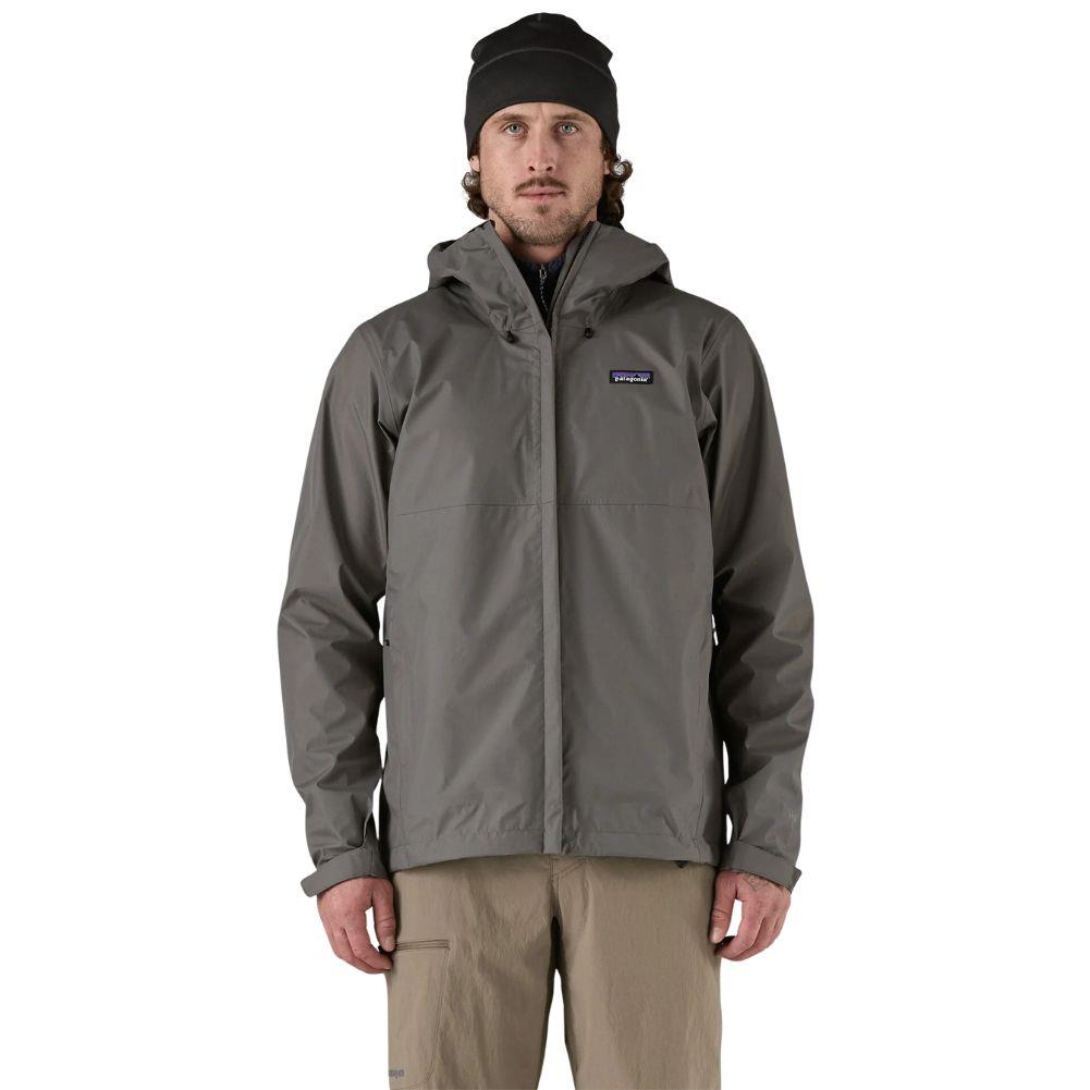 Patagonia Men’s Torrentshell 3L Waterproof Jacket (Noble Grey) front