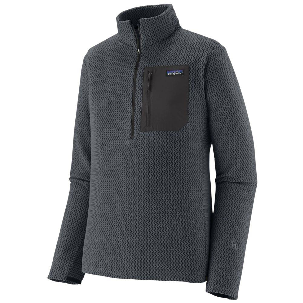 Patagonia Men's R1 Air Fleece Zip-Neck (Smolder Blue)