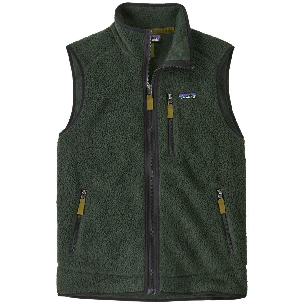 Patagonia Men's Retro Pile Fleece Vest (Old Growth Green)