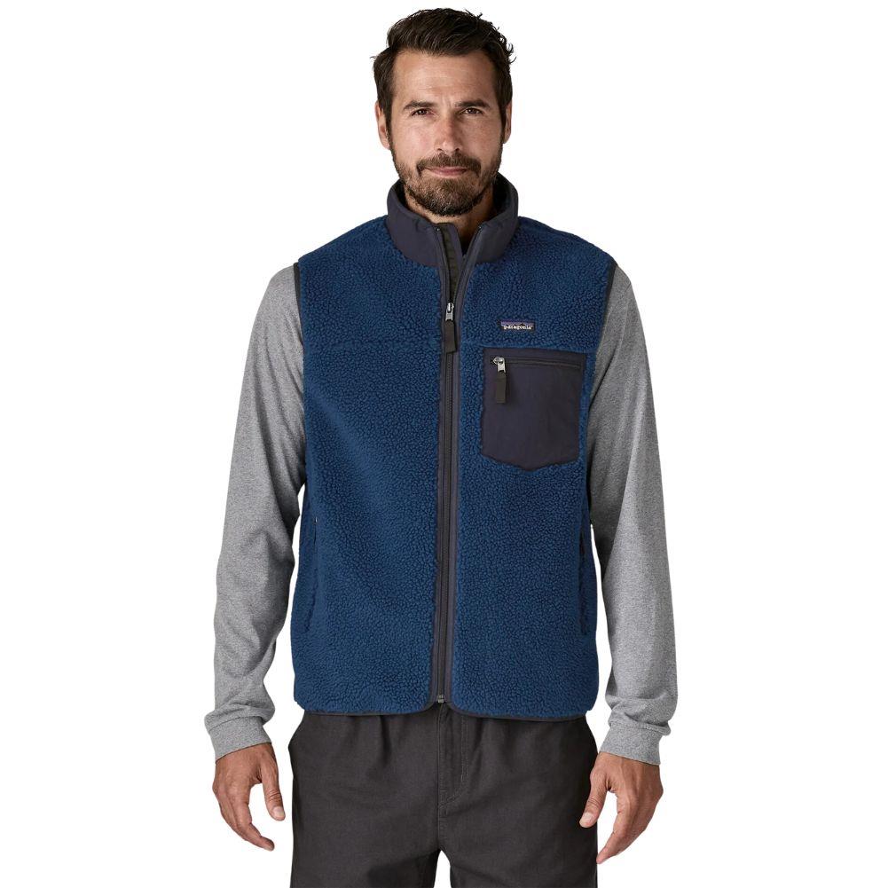 Patagonia Men's Classic Retro-X Fleece Vest (Clement Blue) front
