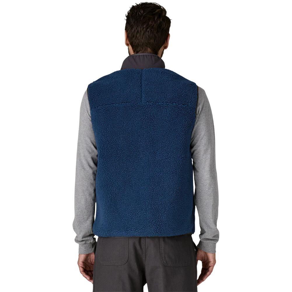 Patagonia Men's Classic Retro-X Fleece Vest (Clement Blue) back