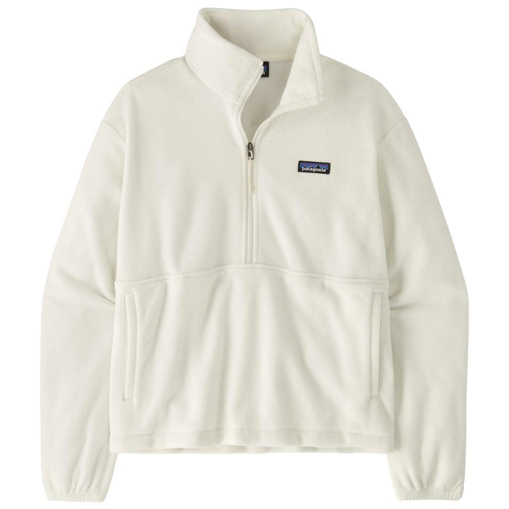 Patagonia Women's Micro D 1/2-Zip Fleece Pullover (Birch White)