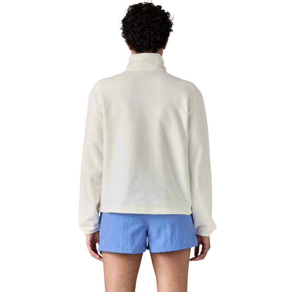Patagonia Women's Micro D 1/2-Zip Fleece Pullover (Birch White) back