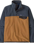 Patagonia Men's Lightweight Synchilla Snap-T Fleece Pullover (Deer Brown)