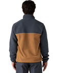 Patagonia Men's Lightweight Synchilla Snap-T Fleece Pullover (Deer Brown) back
