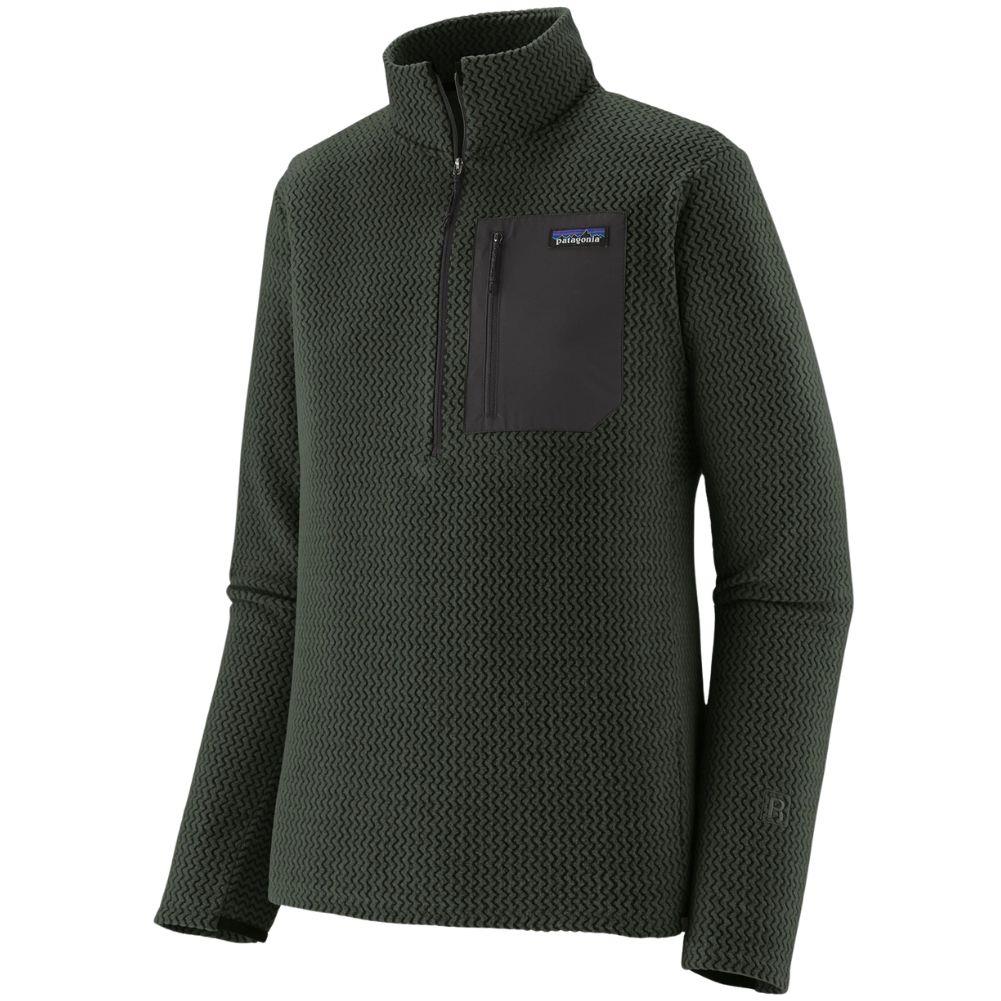 Patagonia Men's R1 Air Fleece Zip-Neck (Old Growth Green)