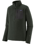 Patagonia Men's R1 Air Fleece Zip-Neck (Old Growth Green)