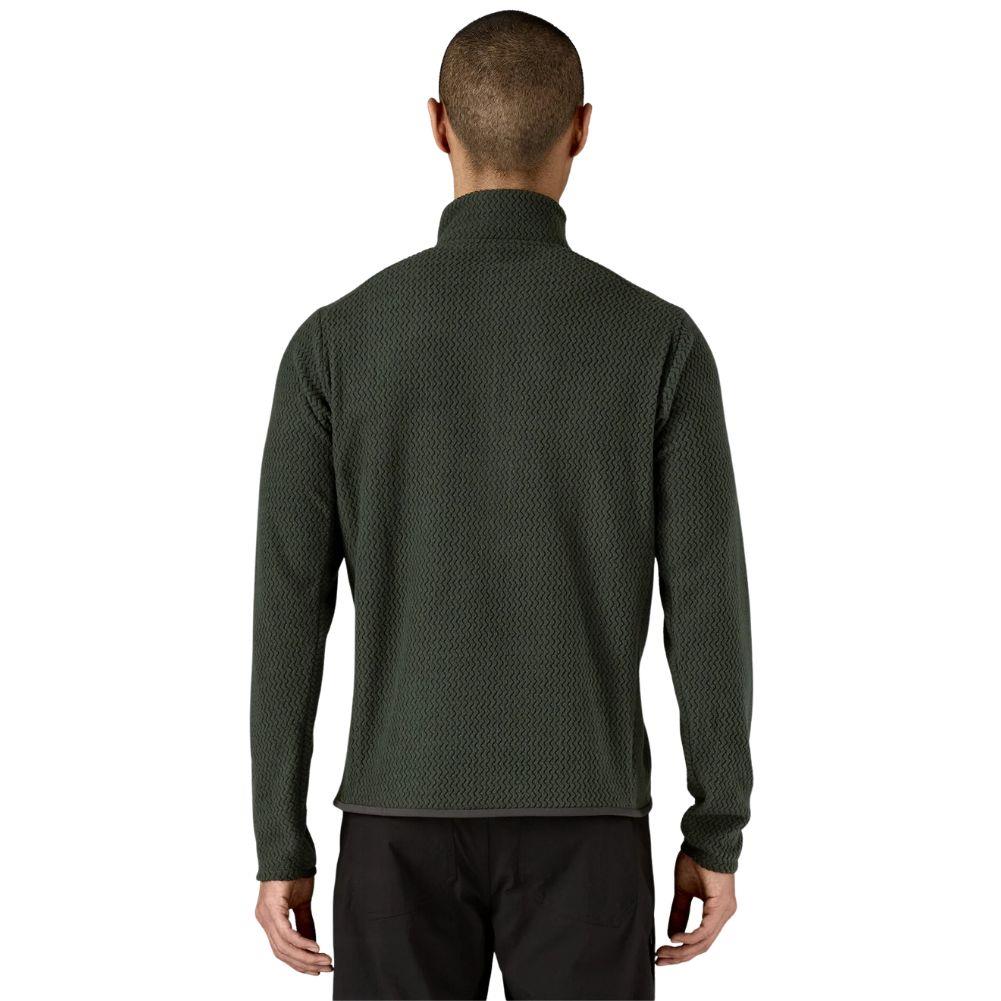 Patagonia Men's R1 Air Fleece Zip-Neck (Old Growth Green) ack