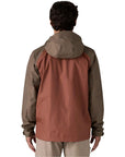 Patagonia Men’s Torrentshell 3L Waterproof Jacket (Marlow Brown) back