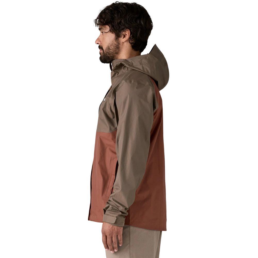 Patagonia Men’s Torrentshell 3L Waterproof Jacket (Marlow Brown) side