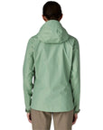 Patagonia Women's Torrentshell 3L Waterproof Rain Jacket (Ellwood Green) back