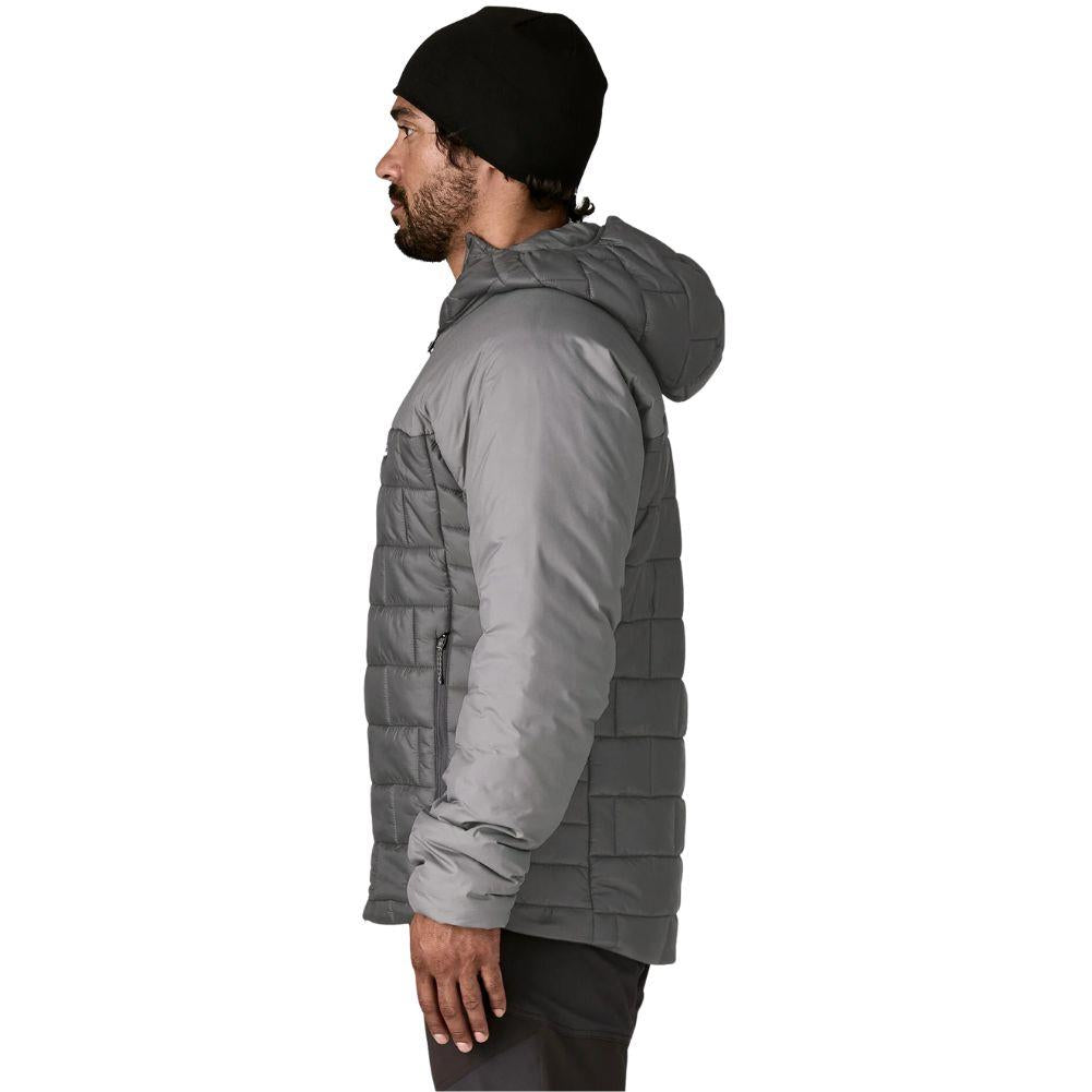 Patagonia Men's Hi-Loft Nano Puff Hoody (Forge Grey) side