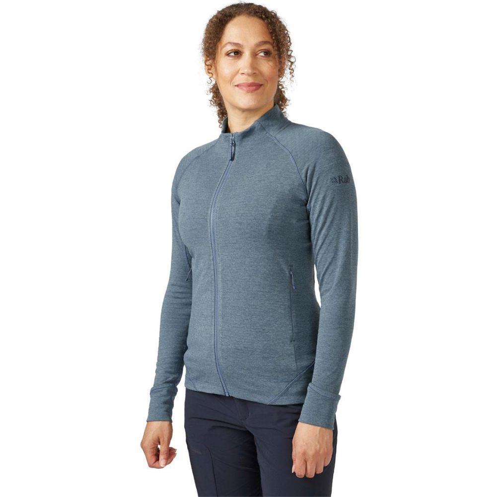Rab Women's Nexus Jacket (Orion Blue) angle model