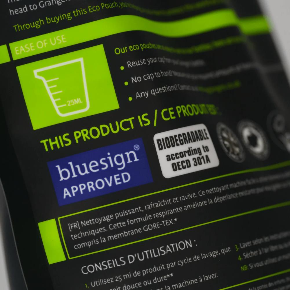 Grangers Performance 1L Eco Pouch Wash Ease Of Use