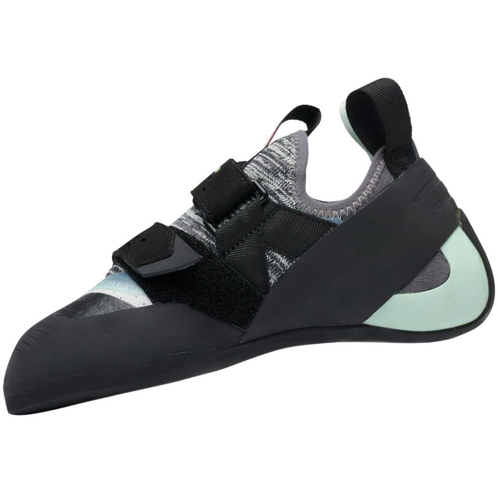 Black Diamond Women&#39;s Momentum Climbing Shoes (Foam Green/Alloy) left profile