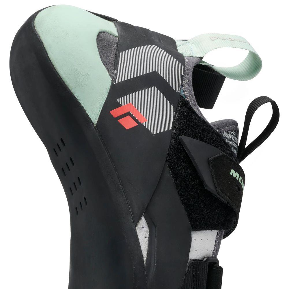 Black Diamond Women&#39;s Momentum Climbing Shoes (Foam Green/Alloy) logo