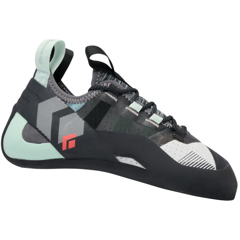 Black Diamond Women&#39;s Momentum Lace Climbing Shoes (Foam Green/Alloy) right