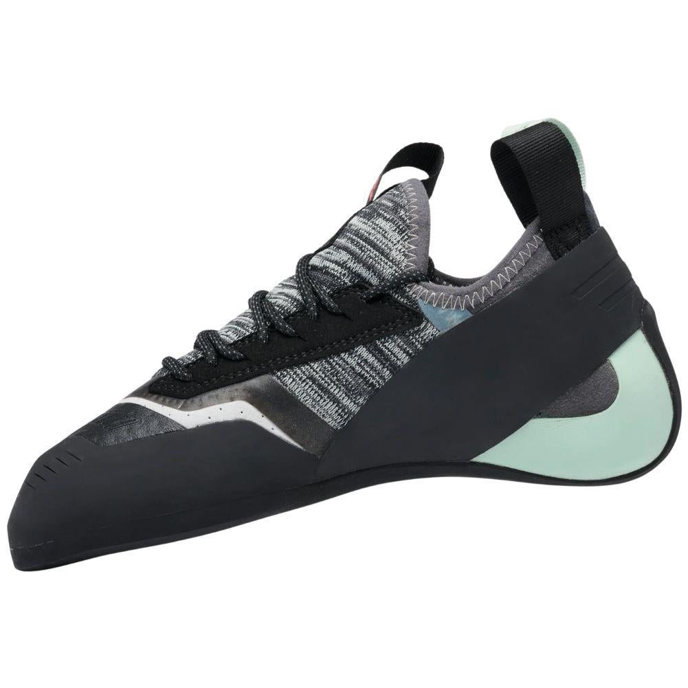 Black Diamond Women&#39;s Momentum Lace Climbing Shoes (Foam Green/Alloy) left