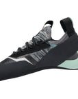 Black Diamond Women's Momentum Lace Climbing Shoes (Foam Green/Alloy) left