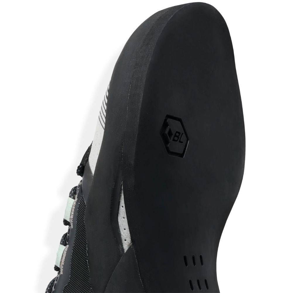 Black Diamond Women&#39;s Momentum Lace Climbing Shoes (Foam Green/Alloy) top sole