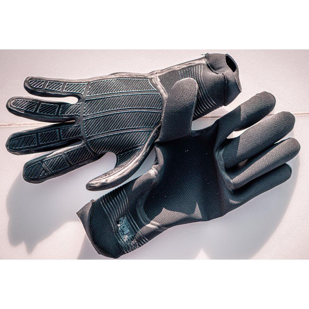 O&#39;Neill Psycho Tech 3mm Gloves (Black) sides