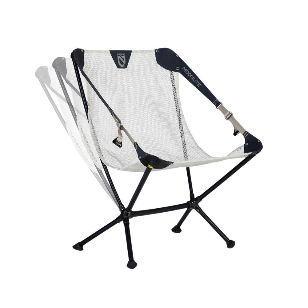 Nemo Equipment Moonlite Reclining Camp Chair (Pelican Grey) Back