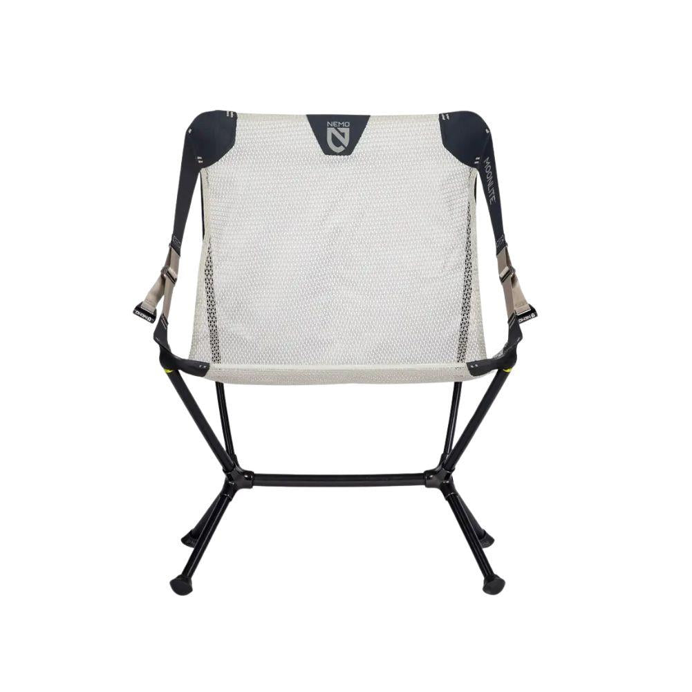 Nemo Equipment Moonlite Reclining Camp Chair (Pelican Grey) Front