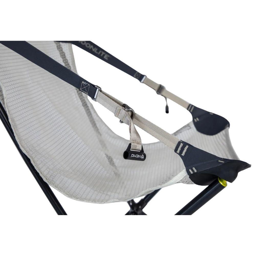 Nemo Equipment Moonlite Reclining Camp Chair (Pelican Grey) Wire
