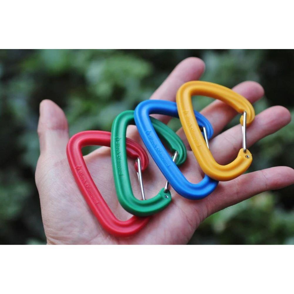 Black Diamond Jivewire Accessory Carabiner - Yellow (Large) hand