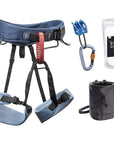 Black Diamond Women's Momentum Climbing Harness Package - XS (Stone Blue)