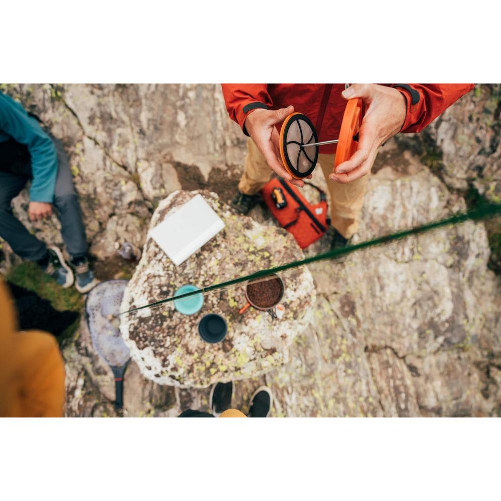 Jetboil Grande Silicone Coffee Press rocks