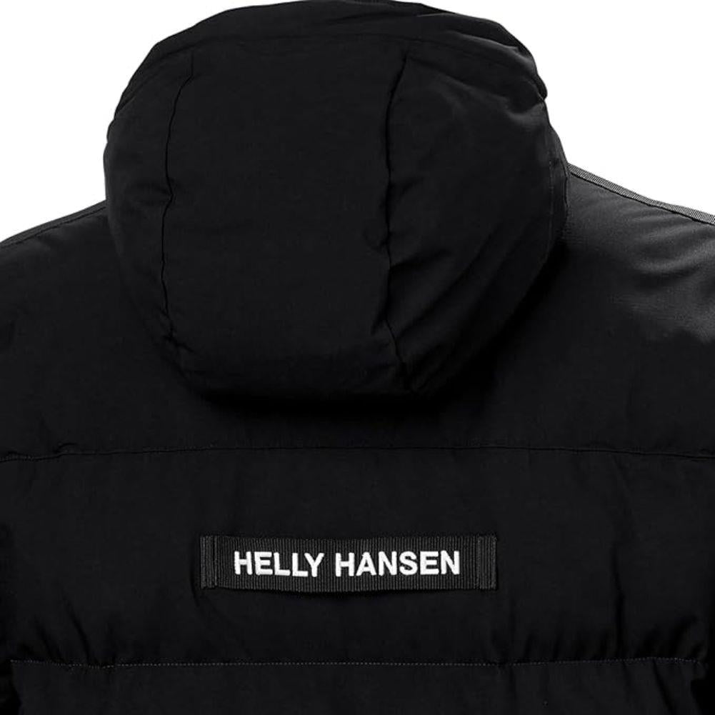 Helly Hansen Men&#39;s Patrol Puffy Insulated Jacket - Medium (Black) close up back