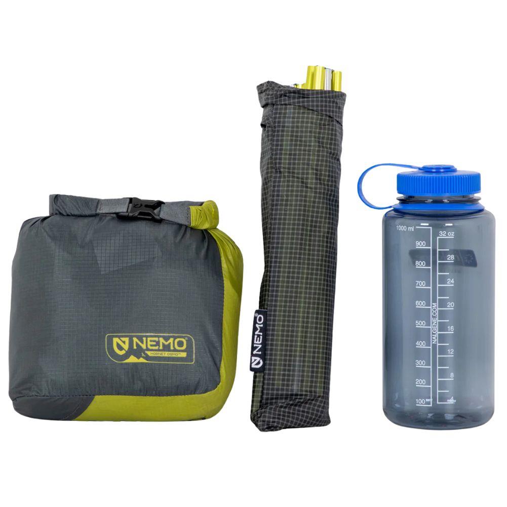 Nemo Equipment Hornet OSMO Ultralight Backpacking Tent - 2 Person Tent Pack Size