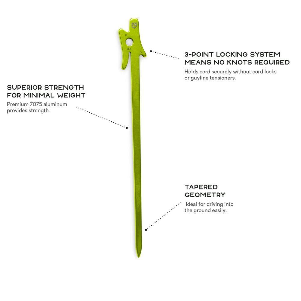 Nemo Equipment Airpin Ultralight Stakes (Set Of 4) Information