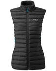 Rab Women's Microlight Down Vest (Black)