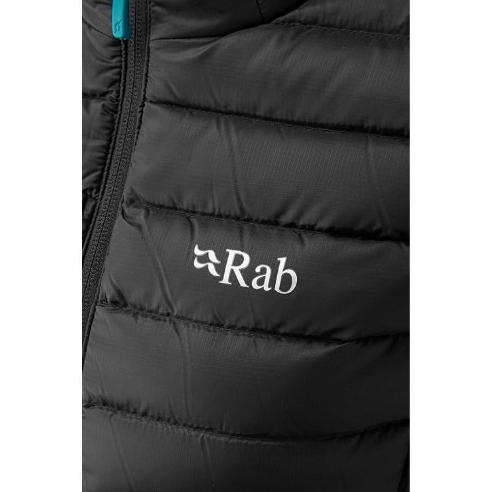 Rab Women's Microlight Down Vest (Black) logo