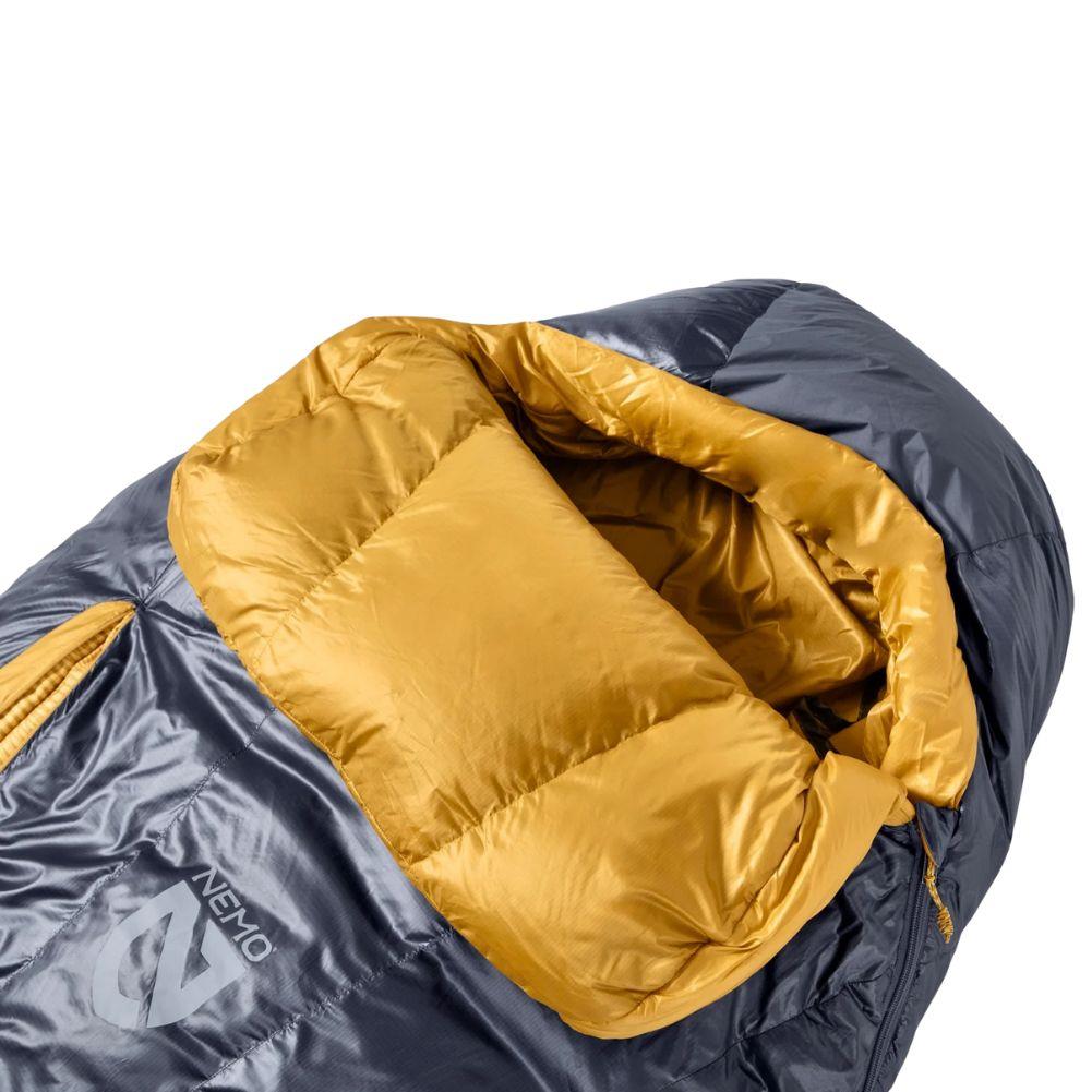 Nemo Equipment Men&#39;s Disco Endless Promise Down Sleeping Bag (Ombre Blue) Head