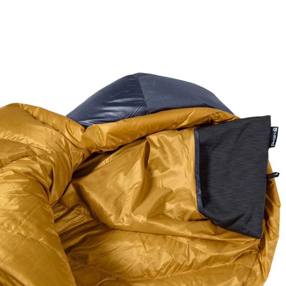 Nemo Equipment Men&#39;s Disco Endless Promise Down Sleeping Bag (Ombre Blue) Top