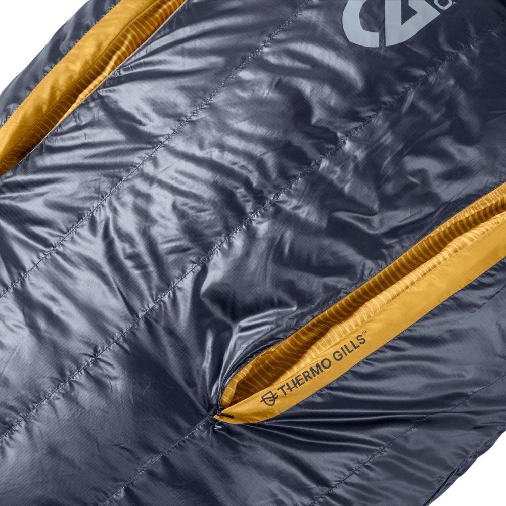 Nemo Equipment Men&#39;s Disco Endless Promise Down Sleeping Bag (Ombre Blue) Middle