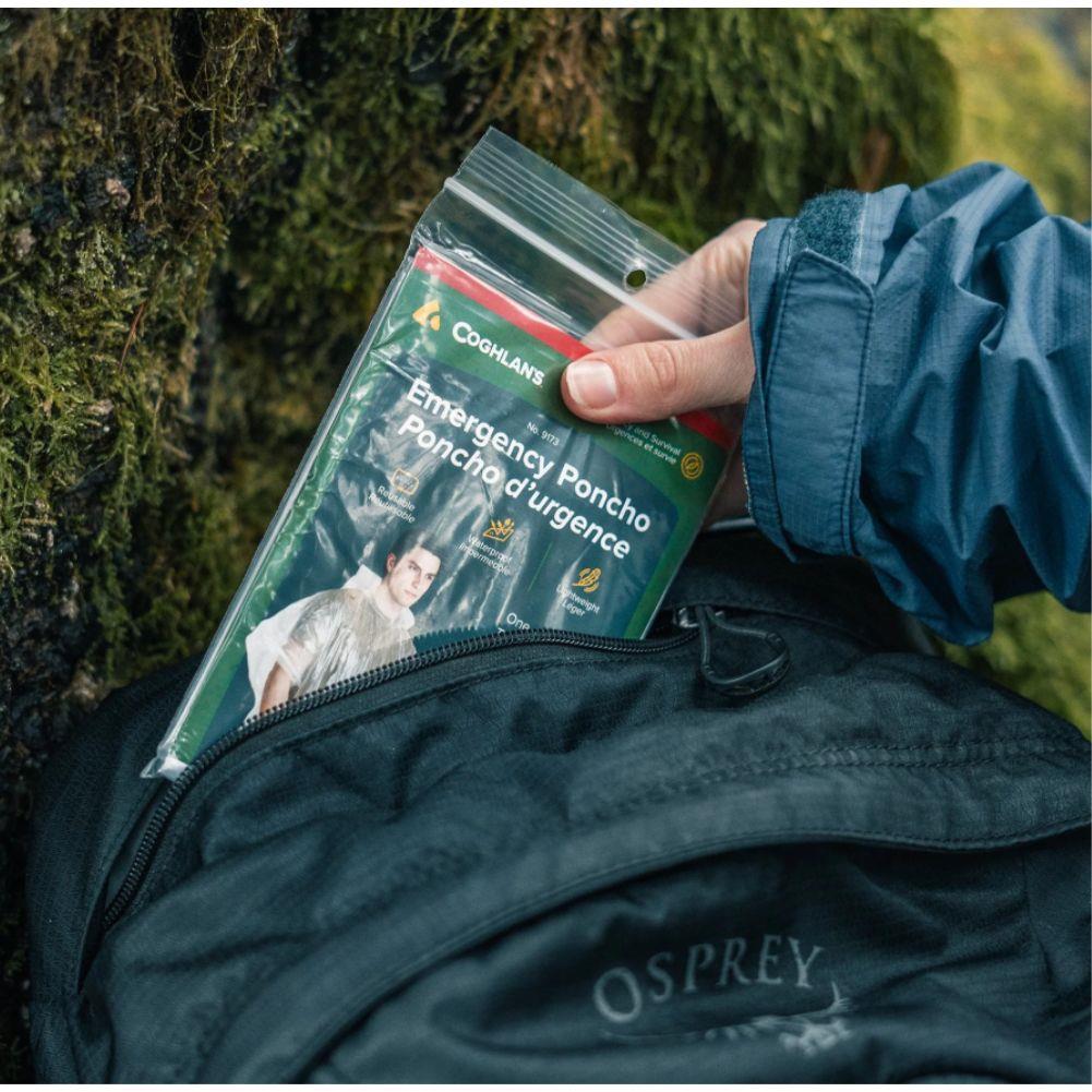 Coghlan&#39;s Emergency Poncho (Clear) package